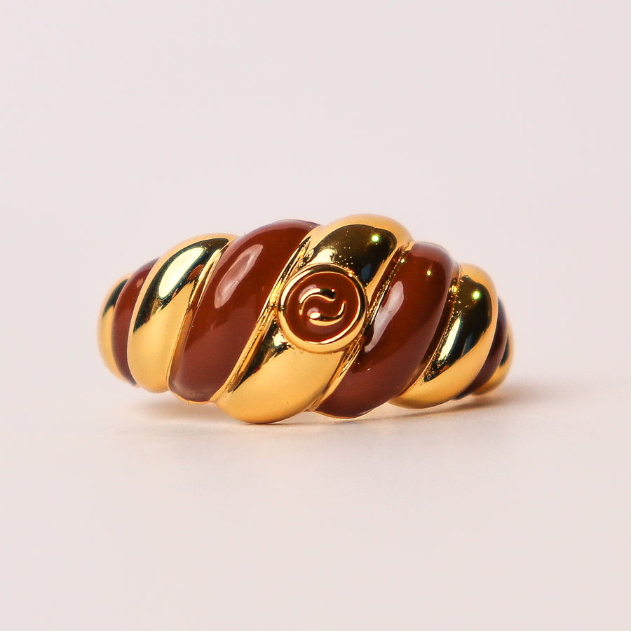 Chocolate Swirl Ring
